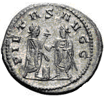 Glosario de monedas romanas. PIETAS. 5