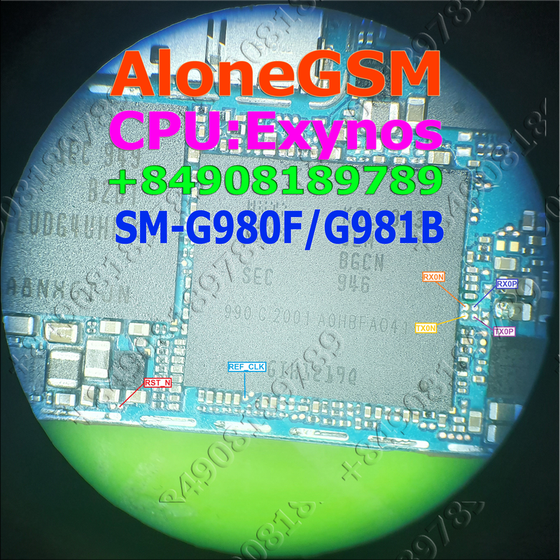 SM-G98B_ISP_PINOUT_PCB