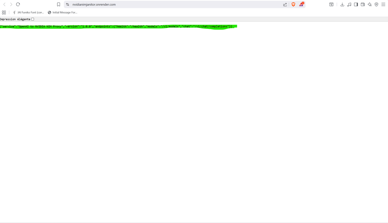 Click Service Link