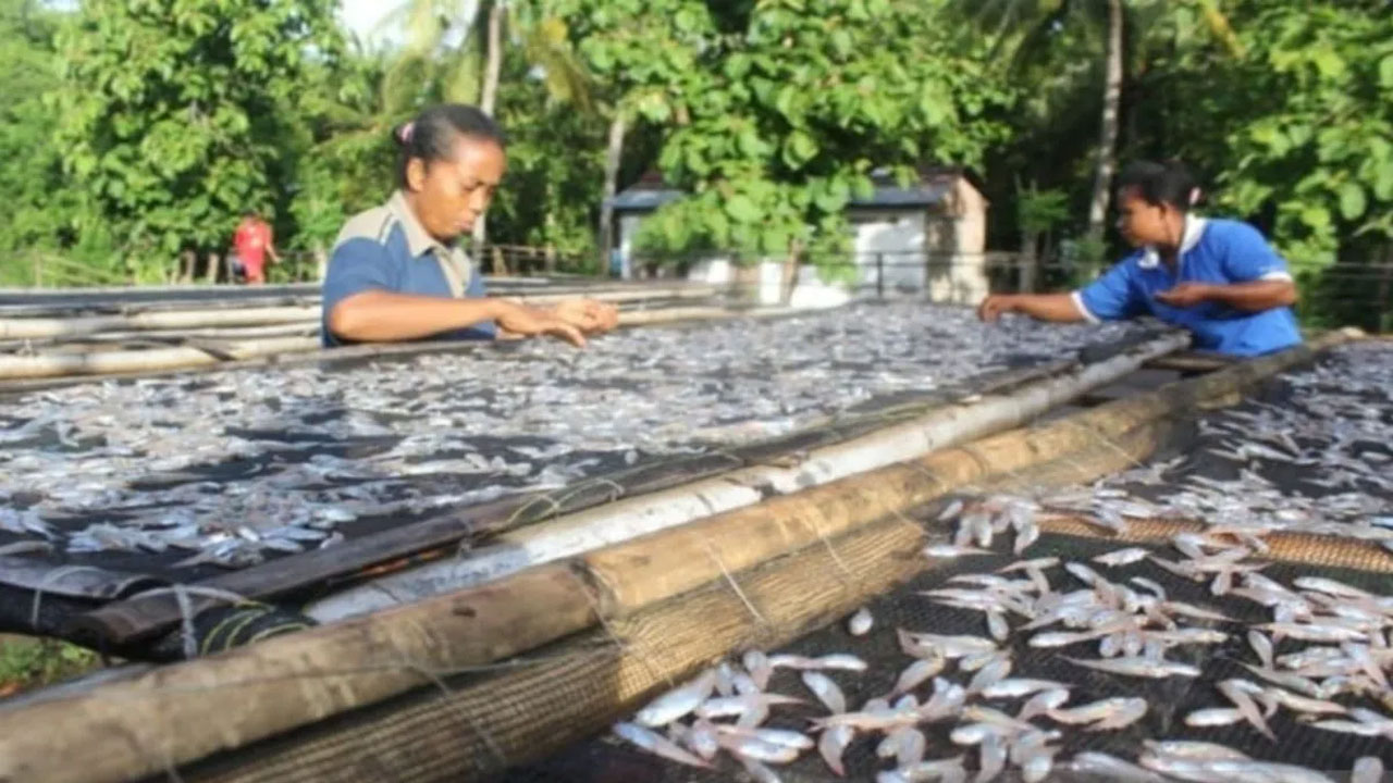 Teri Kupang kuliner khas NTT