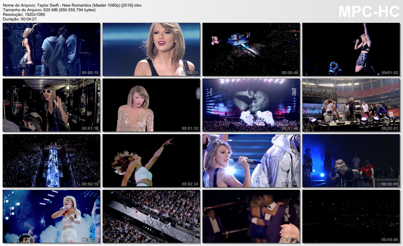 Taylor Swift - New Romantics (Master 1080p) [2016]