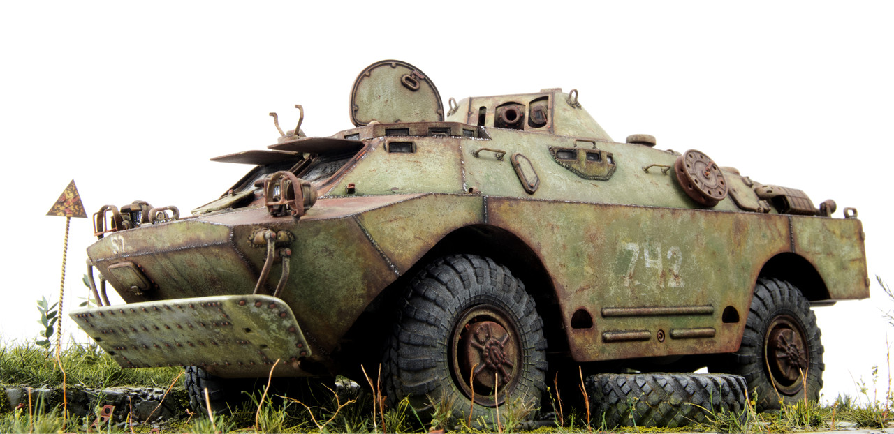 BRDM-2 1/35 — Chernobyl Diorama (WIP) - Work in Progress - Armour