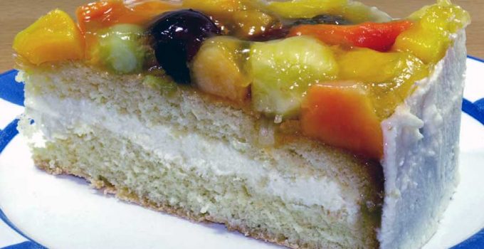 Obstkuchen Rezept mit Buttercreme Obstkuchen Rezept mit Buttercreme