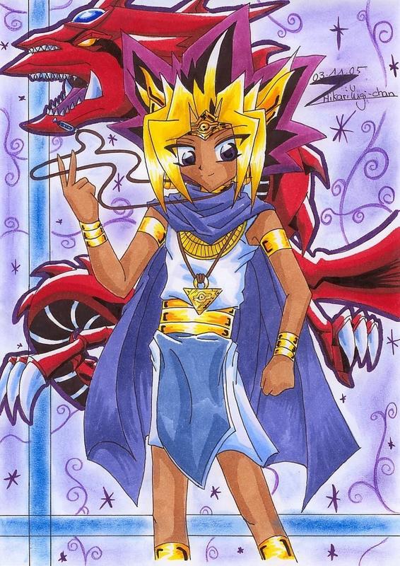 Hình vẽ Atemu (Yami Yugi) bộ YugiOh (vua trò chơi) - Page 3 1_Atemp_249