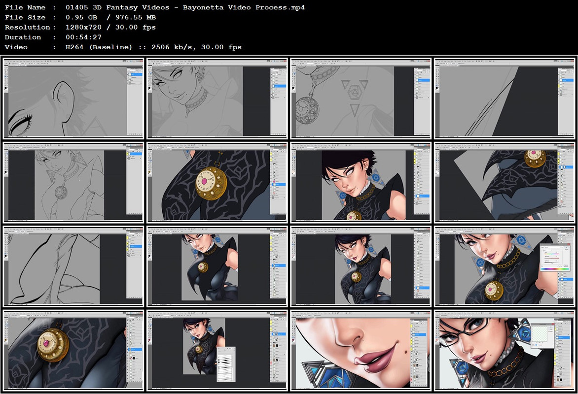 01405 3D Fantasy Videos - Bayonetta Video Process.mp4