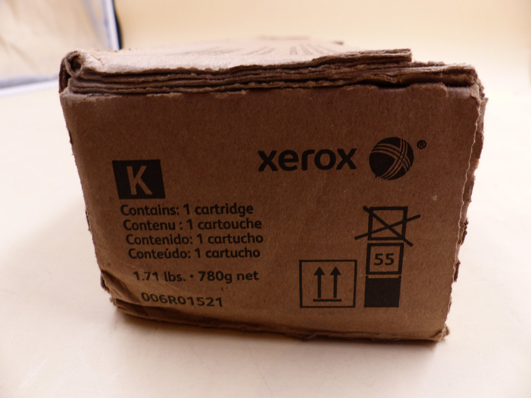 XEROX 006R01521 GENUINE BLACK TONER CARTRIDGE XEROX COLOR 550,560,570,C60,C70