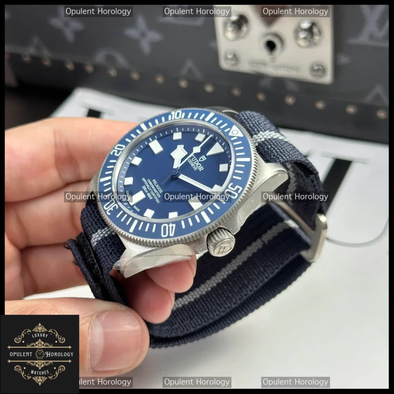 Tudor Pelagos FXD Replica Watch | 42mm Titanium Blue Dial | MT5602 Clone Movement