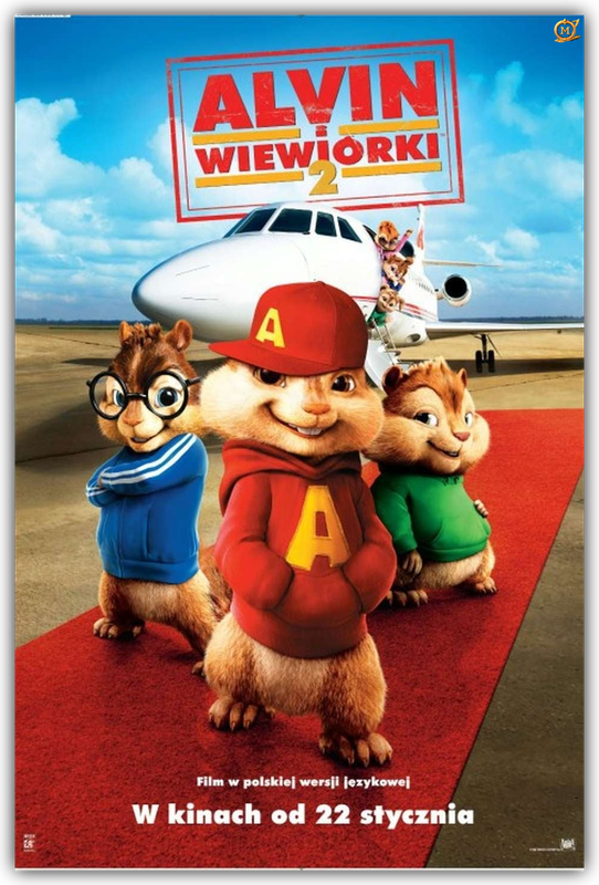 Alvin i wiewiórki 2 / Alvin and the Chipmunks: The Squeakquel (2009) PLDUB.480p-1080p.BRRip.H264.AC3-MLD / Dubbing PL