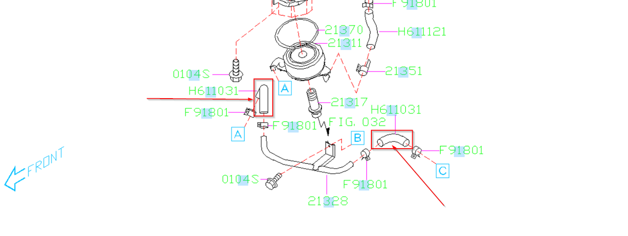 2020-11-08 09_04_57-OIL COOLER (ENGINE).. 2006 Subaru Forester 2.5L TURBO MT XT Sports _ Subaru Part