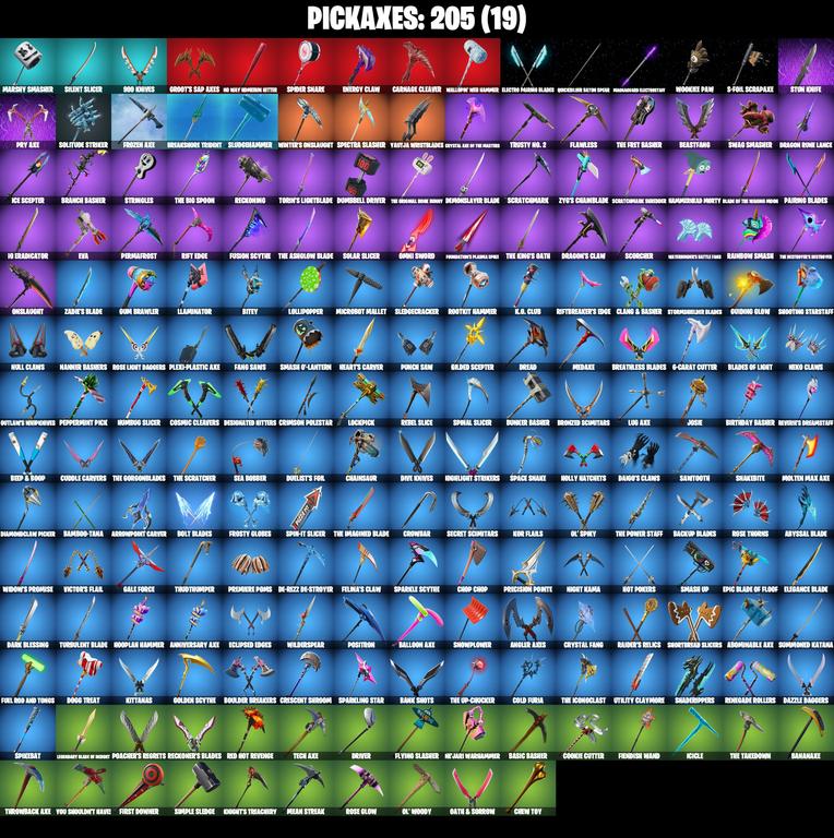 pickaxes comp
