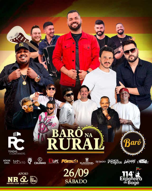 Barô na Rural 26 Sábado