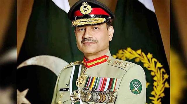 Ceremony at GHQMarking the one-year anniversary of the Marka-e-Haq victory
