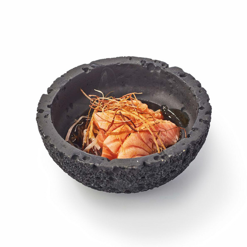 84. Sake tataki flame