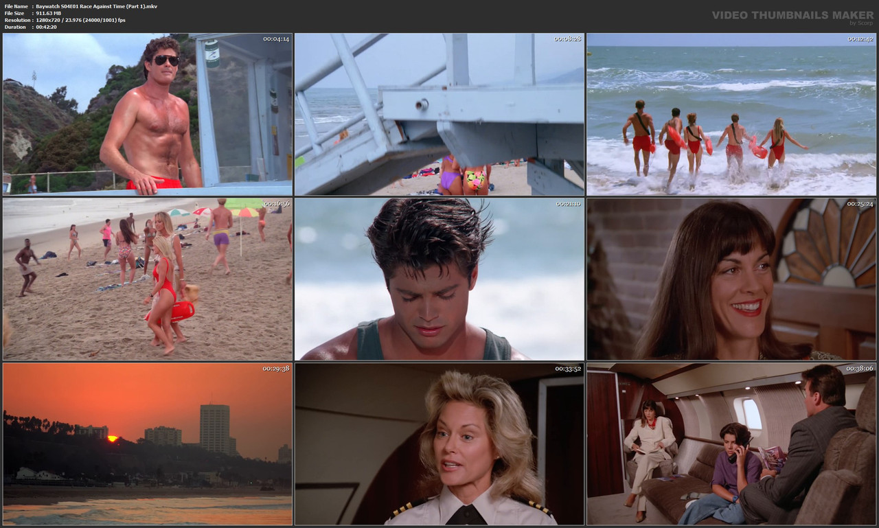 Baywatch S04E01 Race Against Time (Part 1).mkv
