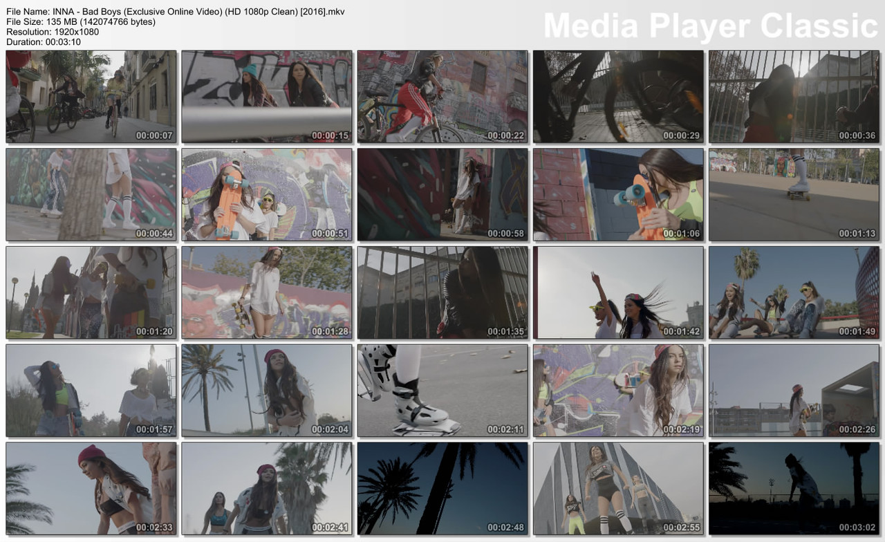 INNA - Bad Boys (Exclusive Online Video) (HD 1080p Clean) [2016]