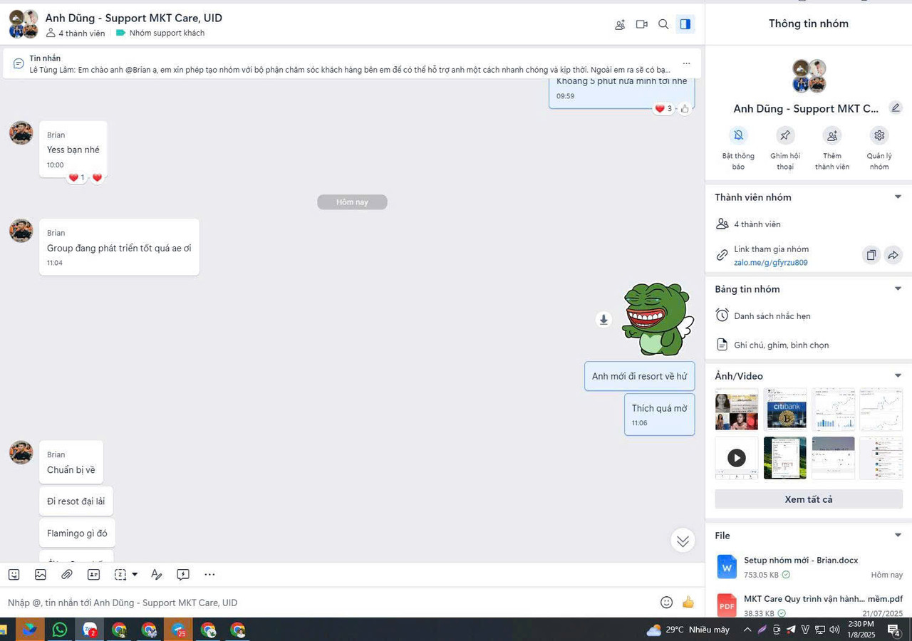 Giai Đoạn 2: Buff Mem Thật