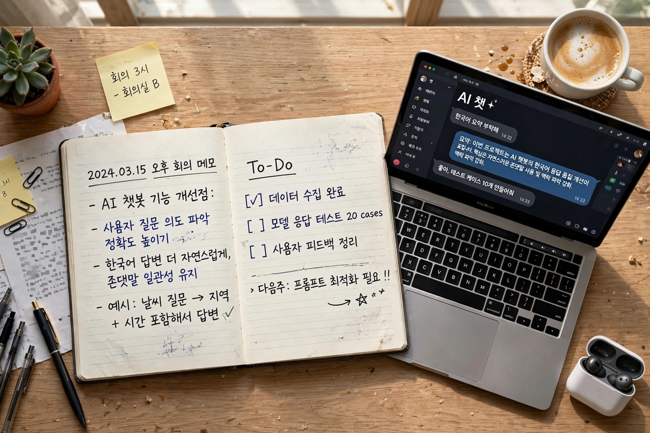 프롬프트 작성 노트