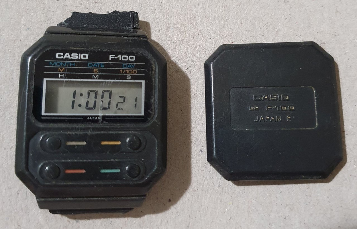 WITHDRAWN: 2xCasio F-100, Ellen Ripley's watch from Alien | Wrist Sushi - A  Japanese Watch Forum