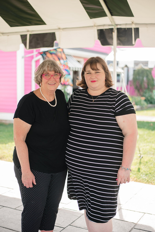Rebecca Boutin and her mother