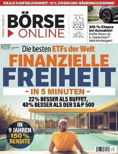 Börse Online Magazin No 35 vom 31  August 2023