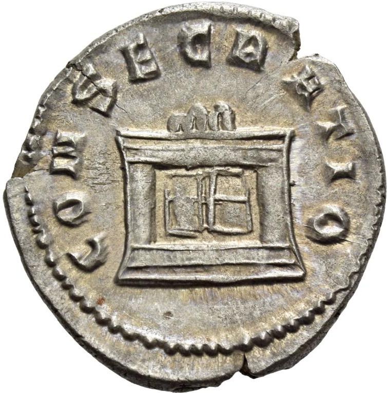 Denario de Septimivs Severvs. CONSECRATIO. Águila sobre orbe. Roma. 4456329