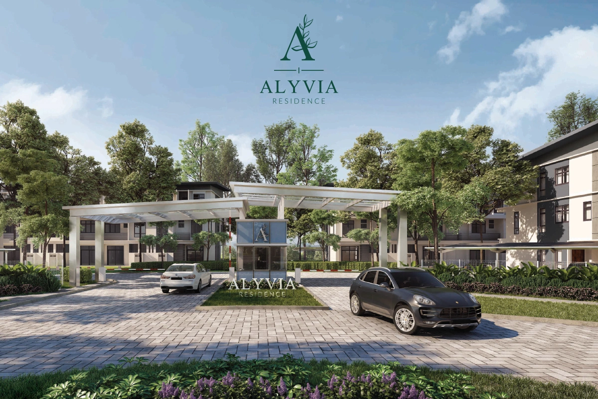 Alyvia Residence Townhouse For Rent - Property for rent in Kuching, Sarawak