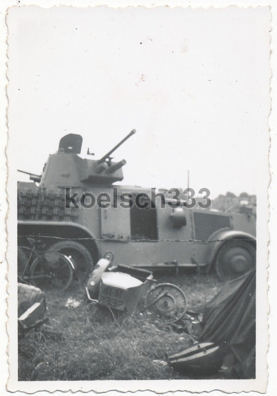 holländischer Panzerspähwagen Wehrmacht L202 (h)