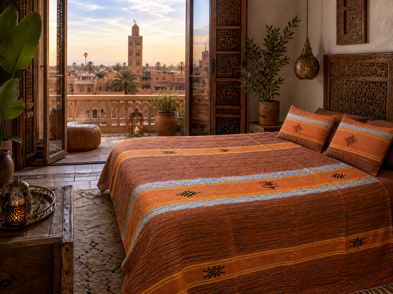 Handmade Moroccan Blanket