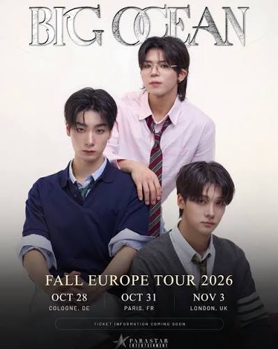 BIG OCEAN - Fall Europe Tour 2026