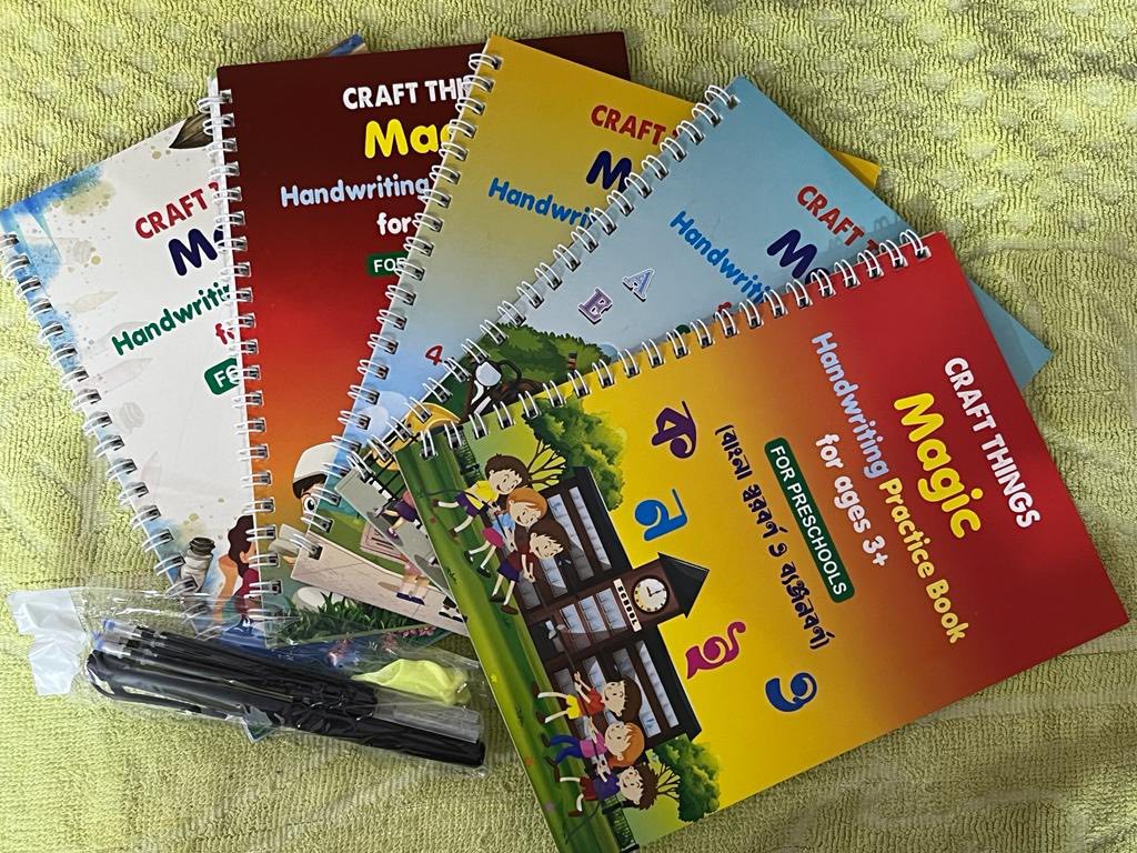 Magic practice copybook