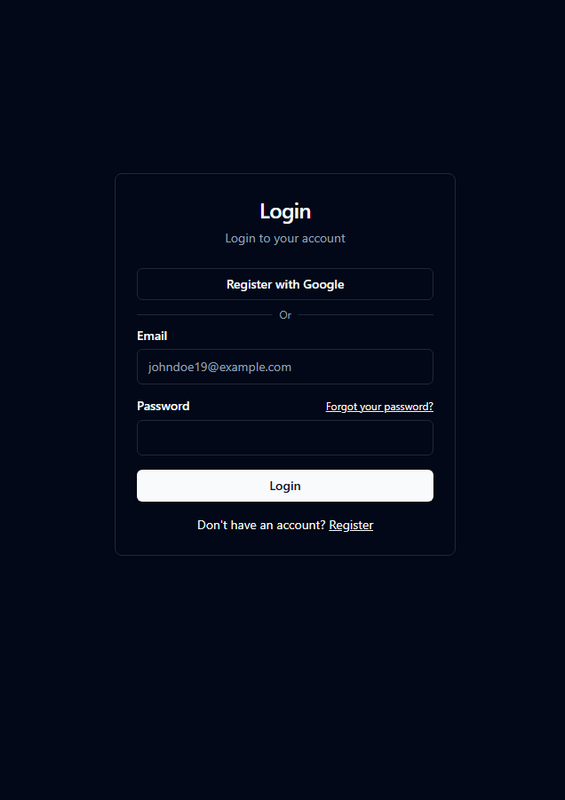 Login
