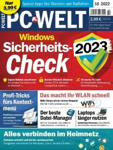 Cover: Pc Welt Magazin Oktober No 10 2022