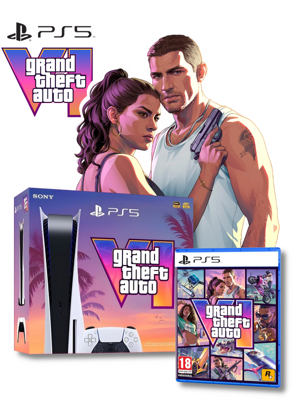 PlayStation 5 mit Grand Theft Auto VI