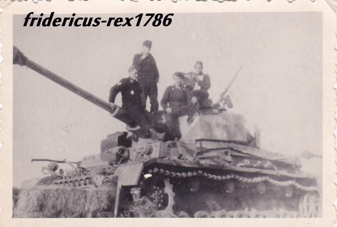 Foto Panzer IV Ausf.D SdKfz 161 mit Turmschürze 