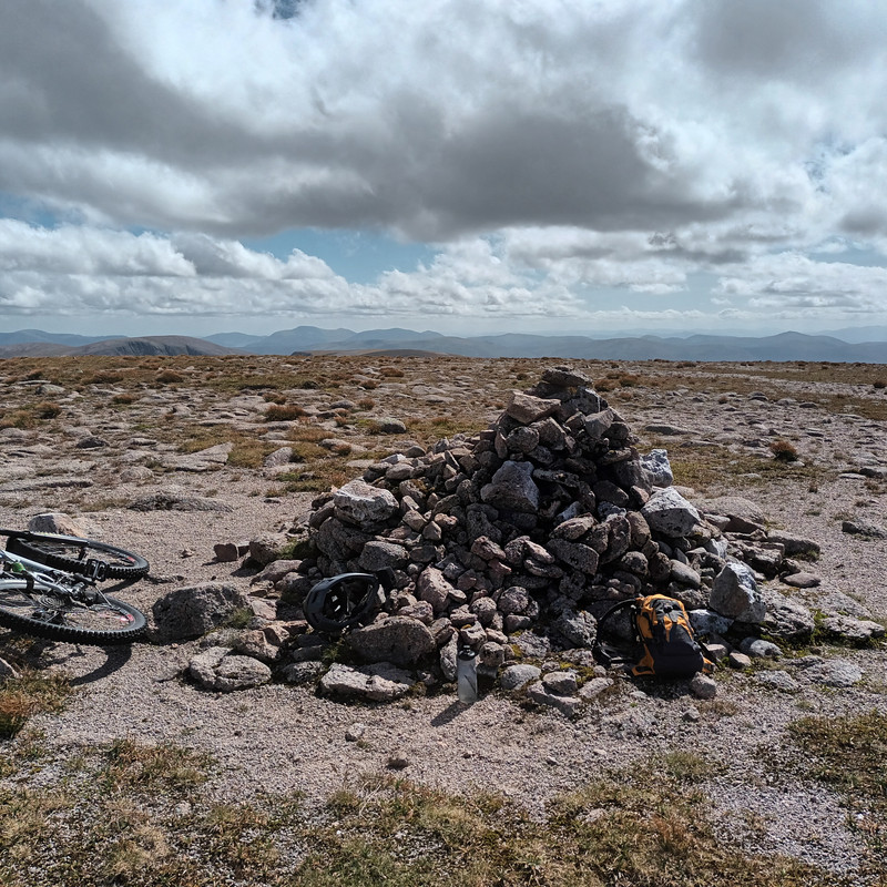 Summit Carn na Criche, Cairngorms