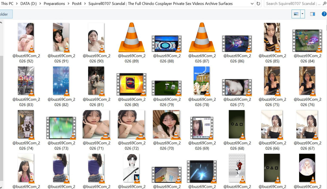 Squirrell0707 Scandal The Full Chindo Cosplayer Private Sex Videos Archive Surfaces