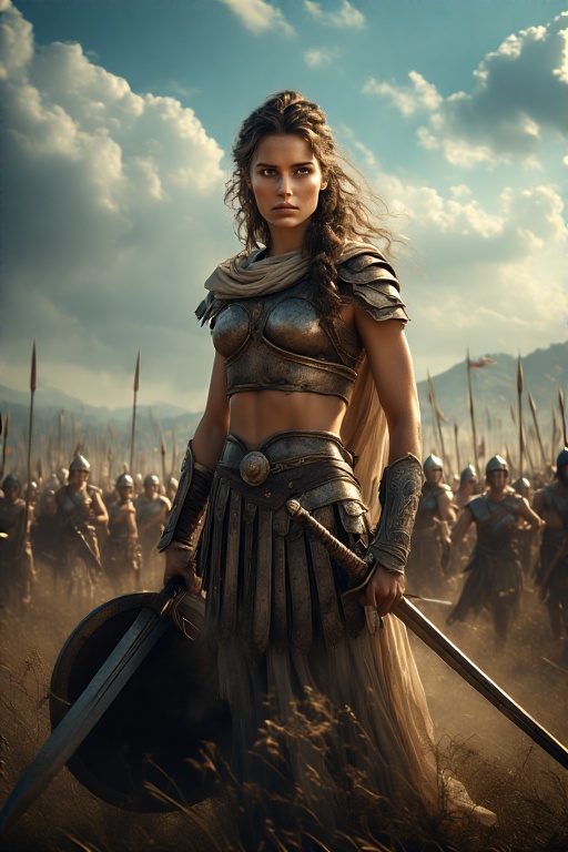 Greek-Warrior-Female-Spears-Sw-2