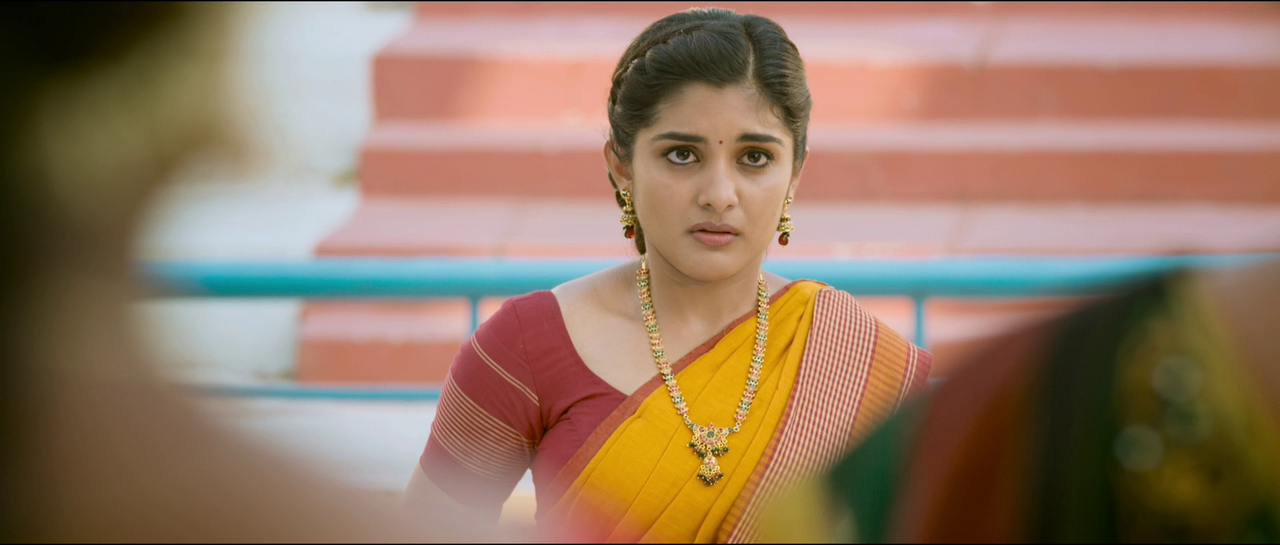 Nivetha Thomas- [SNASP] Busty ASS & Navel Sip scene -Ninnu Kori  (27)