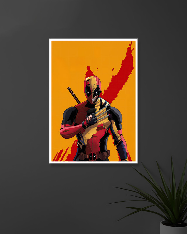 Deadpool x Wolverine #02 | Marvel Movies | Superhero Posters