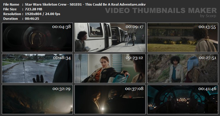 Star Wars Skeleton Crew - S01E01 - This Could Be A Real Adventure.mkv