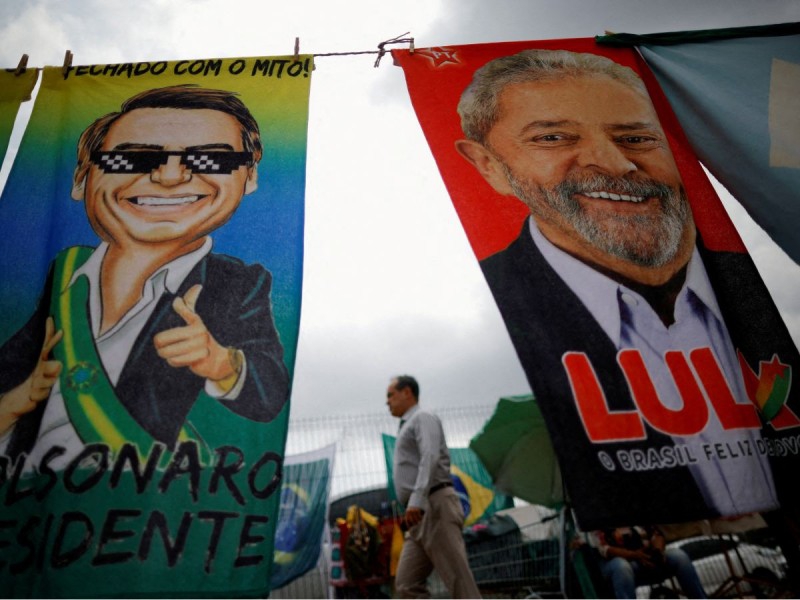 Cierran campaña Lula y Bolsonaro en Brasil de cara a elecciones presidenciales
