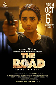 The Road 2023 Tamil mystery thriller movie poster