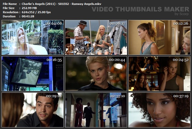 Charlie's Angels (2011) - S01E02 - Runway Angels.mkv