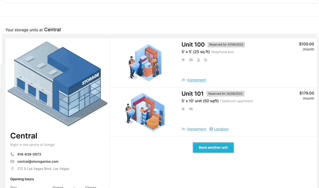 Sitemaps in the user portal