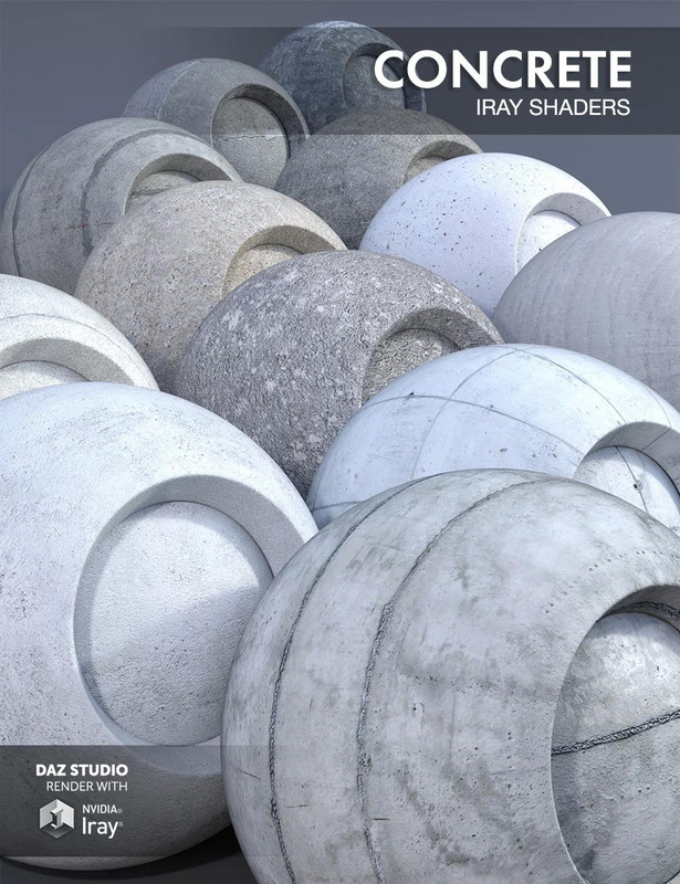 Concrete – Iray Shaders (Repost)