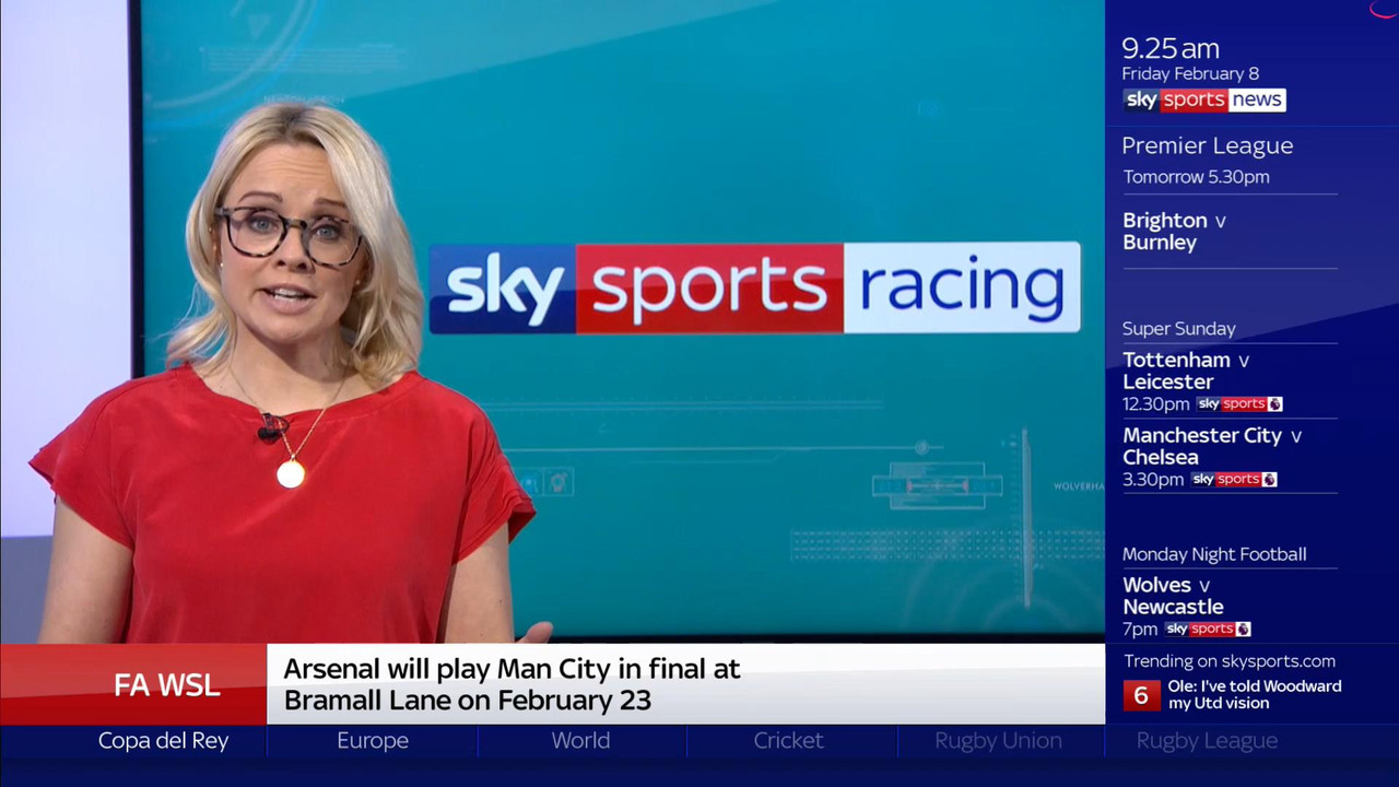 08 February - 09.00.00 - Good Morning Sports Fans. Round-up of t