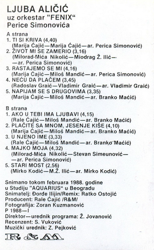 Ljuba Alicic 1988 kz