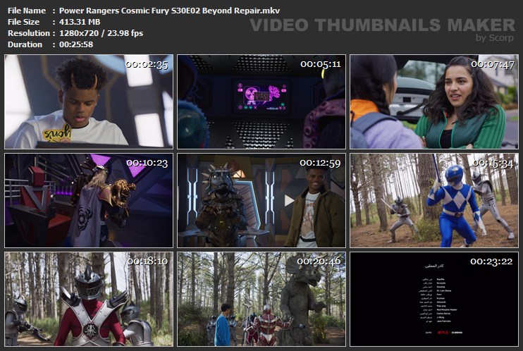 Power Rangers Cosmic Fury S30E02 Beyond Repair.mkv