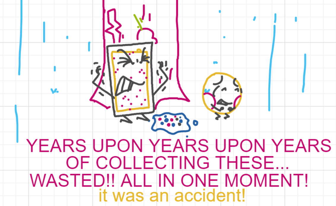 A panel from A Murder On The, episode six of the Board Boards object show by Furretwalk/WalkingFurret.