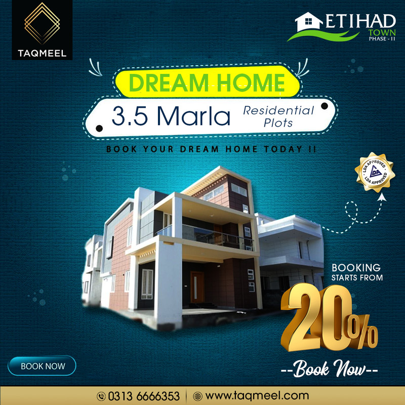 Welcome to your dream home at Etihad Town Phase 2